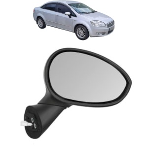 Oglinda Dreapta FIAT LINEA (323_, 110_) din 2006 - 2013, Auto, Reglaj electric, Completa - Img 2