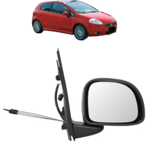 Oglinda Dreapta FIAT PANDA (312_, 319_) din 2012 - 2022, Auto, Reglaj mecanic, Completa - Img 2