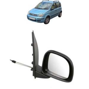 Oglinda Dreapta FIAT PANDA Hatchback Van (169_) din 2004 - 2011, Auto, Reglaj mecanic, Completa - Img 2