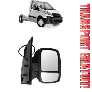 Oglinda Dreapta FIAT SCUDO Platform/Chassis (270_, 272_) din 2007 - 2016, Auto, Reglaj electric, Completa