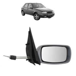 Oglinda Dreapta FORD FIESTA Box Body/MPV (J5_, J3_) din 1996 - 2003, Auto, Reglaj mecanic, Completa - Img 2