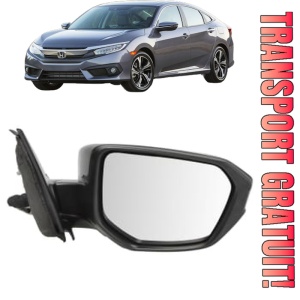 Oglinda Dreapta HONDA CIVIC X Hatchback (FC_, FK_) din 2017 - 2022, Auto, Reglaj electric, Completa
