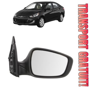 Oglinda Dreapta HYUNDAI ACCENT IV (RB) din 2010 - 2018, Auto, Reglaj electric, Completa