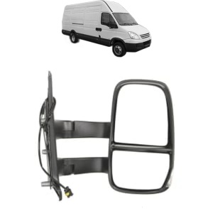 Oglinda Dreapta IVECO DAILY IV Van din 2006 - 2012, Auto, Reglaj manual, Completa - Img 2