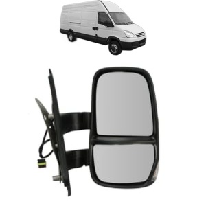 Oglinda Dreapta IVECO DAILY IV Van din 2006 - 2012, Auto, Reglaj manual, Completa - Img 2