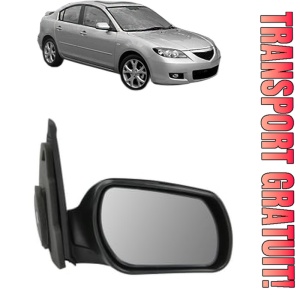 Oglinda Dreapta MAZDA 3 Saloon (BK) din 2003 - 2009, Auto, Reglaj electric, Completa