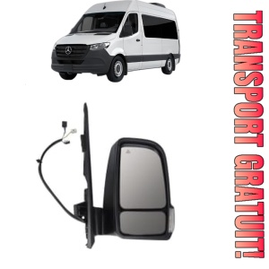 Oglinda Dreapta MERCEDES-BENZ SPRINTER 3,5-t Tourer Bus (B907) din 2018 - 2021, Auto, Reglaj electric, Completa