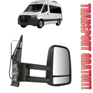 Oglinda Dreapta MERCEDES-BENZ SPRINTER 3,5-t Tourer Bus (B907) din 2018 - 2021, Auto, Reglaj manual, Completa