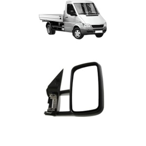 Oglinda Dreapta MERCEDES-BENZ SPRINTER 3-t Platform/Chassis (B903) din 1995 - 2006, Auto, Reglaj manual, Completa - Img 2