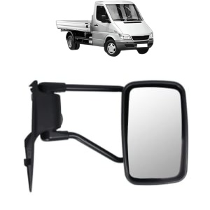 Oglinda Dreapta MERCEDES-BENZ SPRINTER 3-t Platform/Chassis (B903) din 1995 - 2006, Auto, Reglaj manual, Completa - Img 2
