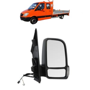 Oglinda Dreapta MERCEDES-BENZ SPRINTER 3-t Platform/Chassis (B910, B907) din 2018 - 2021, Auto, Reglaj electric, Completa - Img 2