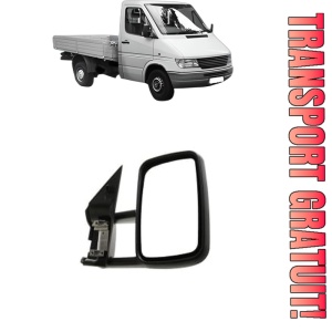 Oglinda Dreapta MERCEDES-BENZ SPRINTER 4-t Platform/Chassis (B904) din 1995 - 2006, Auto, Reglaj manual, Completa