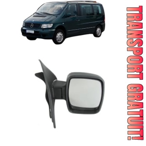 Oglinda Dreapta MERCEDES-BENZ VITO Van (W638) din 1997 - 2003, Auto, Reglaj manual, Completa