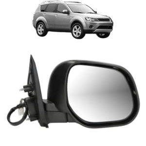 Oglinda Dreapta MITSUBISHI OUTLANDER II (CW_W) din 2006 - 2012, Auto, Reglaj electric, Completa - Img 2