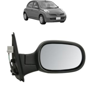 Oglinda Dreapta NISSAN MICRA III (K12) din 2002 - 2010, Auto, Reglaj electric, Completa - Img 2
