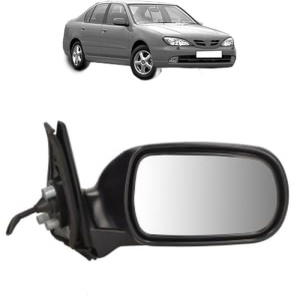 Oglinda Dreapta NISSAN PRIMERA (P11) din 1996 - 2001, Auto, Reglaj manual, Completa - Img 2