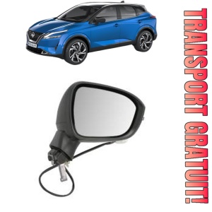 Oglinda Dreapta NISSAN QASHQAI III (J12) din 2021 - 2022, Auto, Reglaj electric, Completa