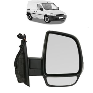 Oglinda Dreapta OPEL COMBO Box Body/MPV din 2001 - 2012, Auto, Reglaj electric, Completa - Img 2