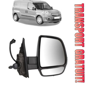 Oglinda Dreapta OPEL COMBO Box Body/MPV (X12) din 2012 - 2016, Auto, Reglaj mecanic, Completa