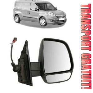 Oglinda Dreapta OPEL COMBO Box Body/MPV (X12) din 2012 - 2016, Auto, Reglaj mecanic, Completa