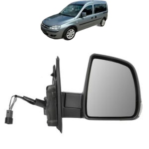 Oglinda Dreapta OPEL COMBO Tour din 2001 - 2011, Auto, Reglaj mecanic, Completa - Img 2