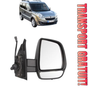 Oglinda Dreapta OPEL COMBO Tour (X12) din 2012 - 2016, Auto, Reglaj mecanic, Completa