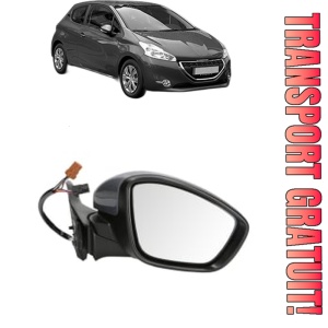 Oglinda Dreapta PEUGEOT 208 Hatchback Van (CR_) din 2013 - 2019, Auto, Reglaj electric, Completa