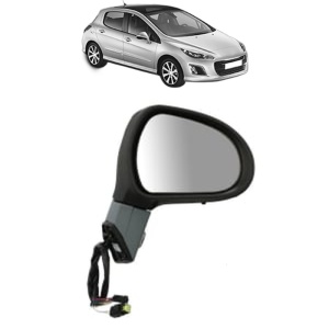 Oglinda Dreapta PEUGEOT 308 I (4A_, 4C_) din 2007 - 2015, Auto, Reglaj electric, Completa - Img 2