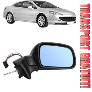 Oglinda Dreapta PEUGEOT 407 Coupe (6C_) din 2005 - 2009, Auto, Reglaj electric, Completa