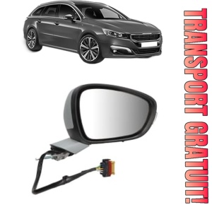 Oglinda Dreapta PEUGEOT 508 SW I (8E_) din 2010 - 2018, Auto, Reglaj electric, Completa