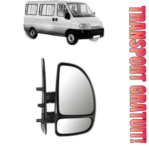Oglinda Dreapta PEUGEOT BOXER Bus (230P) din 1994 - 2002, Auto, Reglaj manual, Completa
