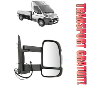 Oglinda Dreapta PEUGEOT BOXER Platform/Chassis din 2006 - 2023, Auto, Reglaj electric, Completa