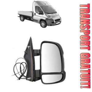 Oglinda Dreapta PEUGEOT BOXER Platform/Chassis din 2006 - 2023, Auto, Reglaj electric, Completa