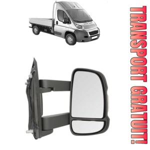 Oglinda Dreapta PEUGEOT BOXER Platform/Chassis din 2006 - 2023, Auto, Reglaj manual, Completa