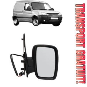 Oglinda Dreapta PEUGEOT PARTNER Box Body/MPV din 2008 - 2016, Auto, Reglaj electric, Completa