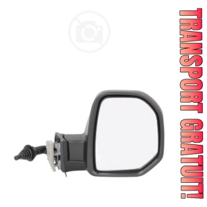 Oglinda Dreapta PEUGEOT PARTNER din 1996 - 2023, Auto, Reglaj mecanic, Completa