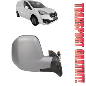 Oglinda Dreapta PEUGEOT PARTNER ORIGIN MPV (G_) din 2008 - 2013, Auto, Reglaj electric, Completa