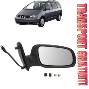 Oglinda Dreapta SEAT ALHAMBRA VAN (7V8, 7V9) din 1996 - 2010, Auto, Reglaj electric, Completa