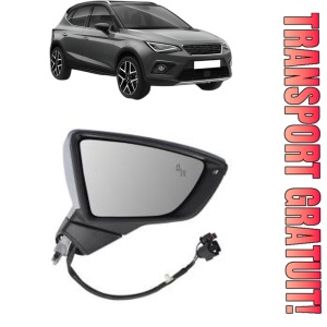 Oglinda Dreapta SEAT ARONA (KJ7, KJP) din 2017 - 2020, Auto, Reglaj electric, Completa