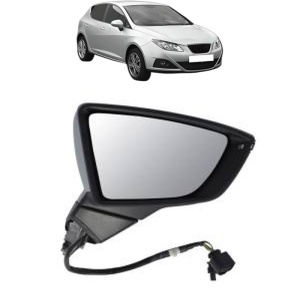 Oglinda Dreapta SEAT IBIZA IV (6J5, 6P1) din 2008 - 2017, Auto, Reglaj electric, Completa - Img 2