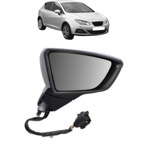 Oglinda Dreapta SEAT IBIZA IV (6J5, 6P1) din 2008 - 2017, Auto, Reglaj electric, Completa - Img 2