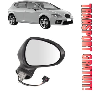 Oglinda Dreapta SEAT LEON (1P1) din 2005 - 2013, Auto, Reglaj electric, Completa