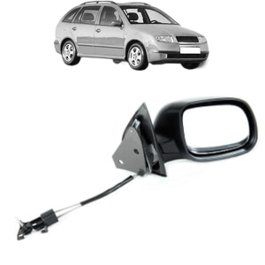 Oglinda Dreapta SKODA FABIA I Combi (6Y5) din 2000 - 2007, Auto, Reglaj mecanic, Completa - Img 2