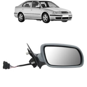 Oglinda Dreapta SKODA OCTAVIA I (1U2) din 1996 - 2010, Auto, Reglaj electric, Completa - Img 2
