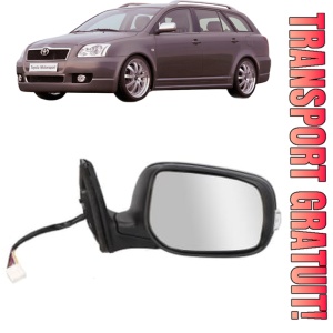 Oglinda Dreapta TOYOTA AVENSIS Estate (_T25_) din 2003 - 2008, Auto, Reglaj electric, Completa