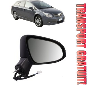 Oglinda Dreapta TOYOTA AVENSIS Estate (_T27_) din 2008 - 2018, Auto, Reglaj electric, Completa