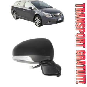 Oglinda Dreapta TOYOTA AVENSIS Estate (_T27_) din 2008 - 2018, Auto, Reglaj electric, Completa