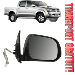 Oglinda Dreapta TOYOTA HILUX VII Pickup (_N1_, _N2_, _N3_) din 2004 - 2015, Auto, Reglaj electric, Completa