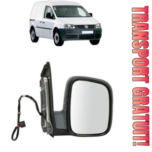 Oglinda Dreapta Volkswagen CADDY III MPV (2KB, 2KJ, 2CB, 2CJ) din 2004 - 2015, Auto, Reglaj electric, Completa