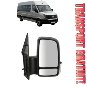 Oglinda Dreapta Volkswagen CRAFTER 30-35 Bus (2E_) din 2006 - 2016, Auto, Reglaj manual, Completa
